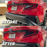 2022+ Subaru WRX Smoked Tail Light Turn Signal and Reverse Pre-Cut Overlay
